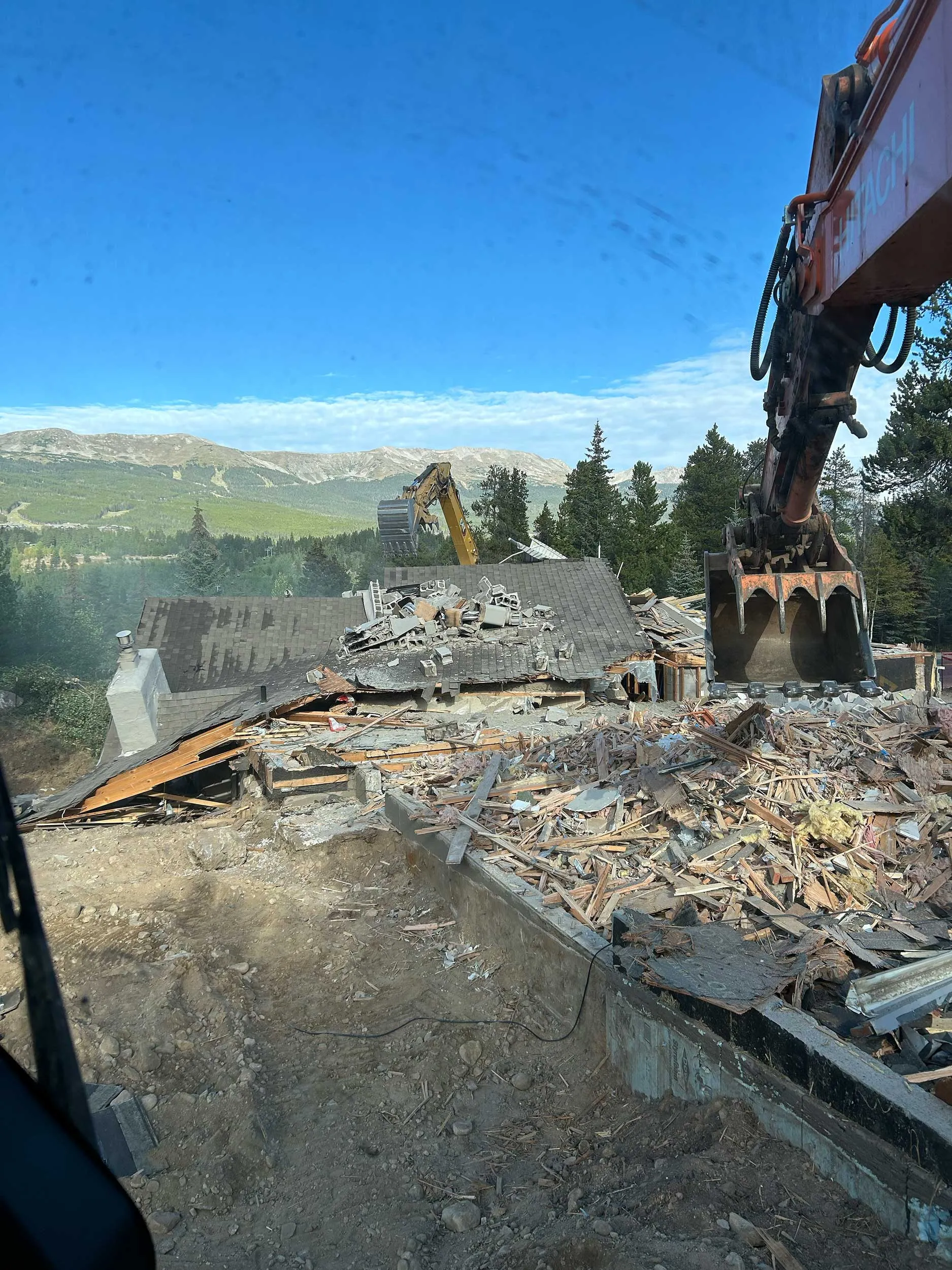 Tearing Down Structure