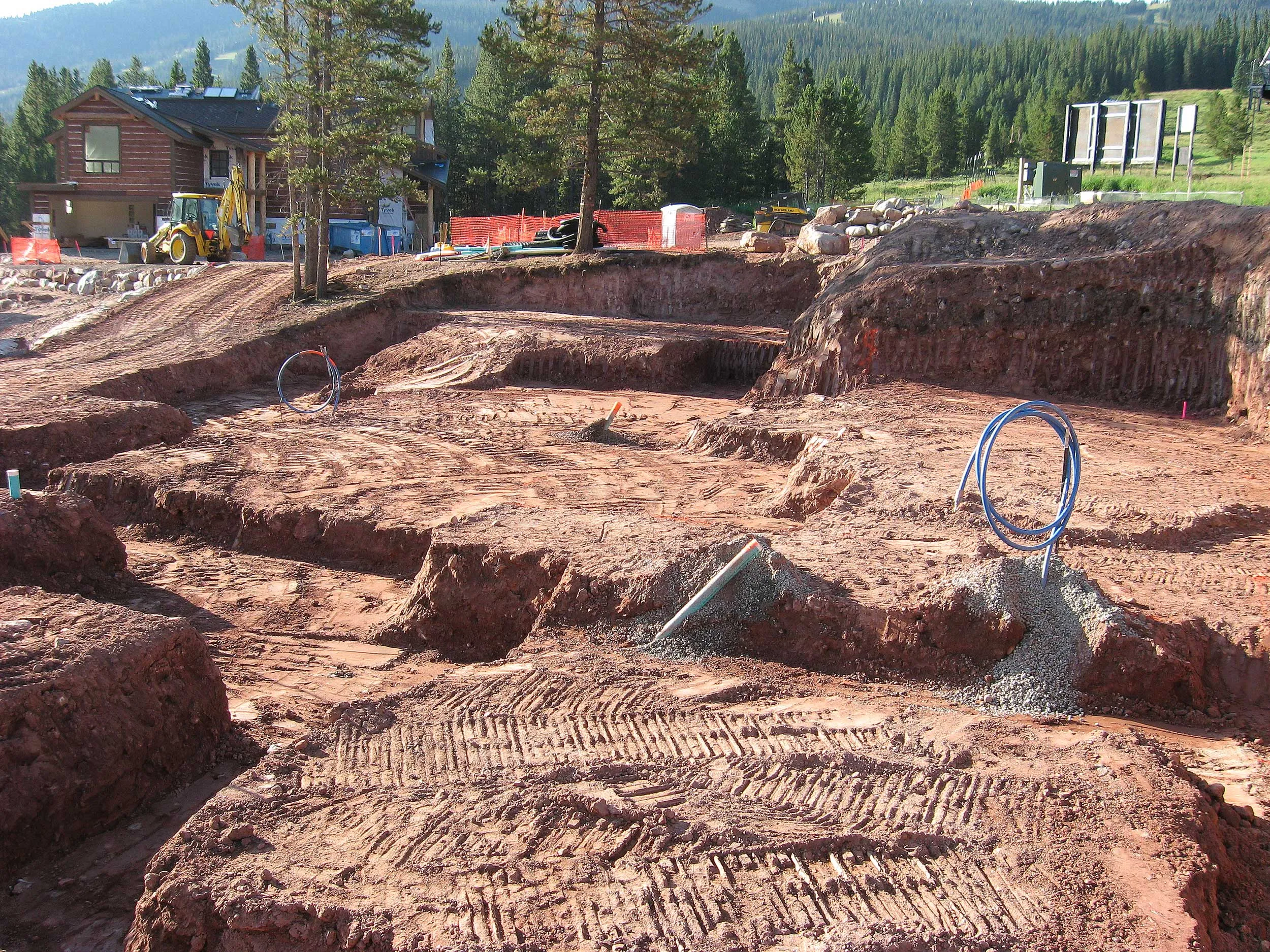 Foundation Excavation Footings